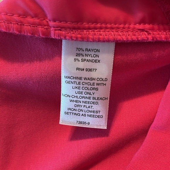 Liz Claiborne-Plus Emma Ponte Womens Mid Rise Slim Fit Ankle
Pant size 22W Pink - Picture 9 of 12